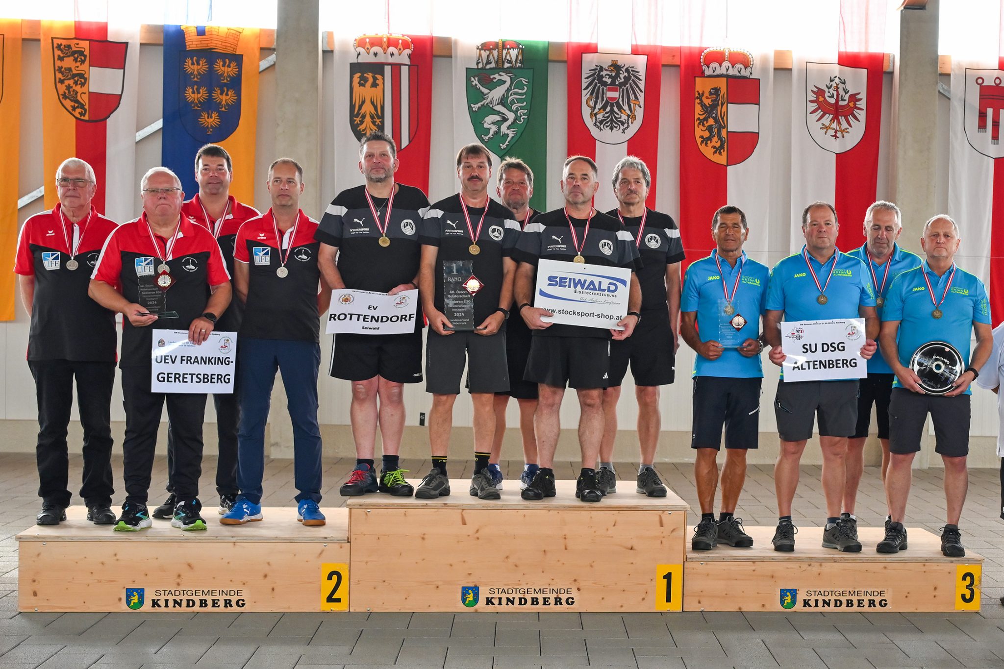 12. Platz für Hochart/Pinggau bei ÖM Senioren